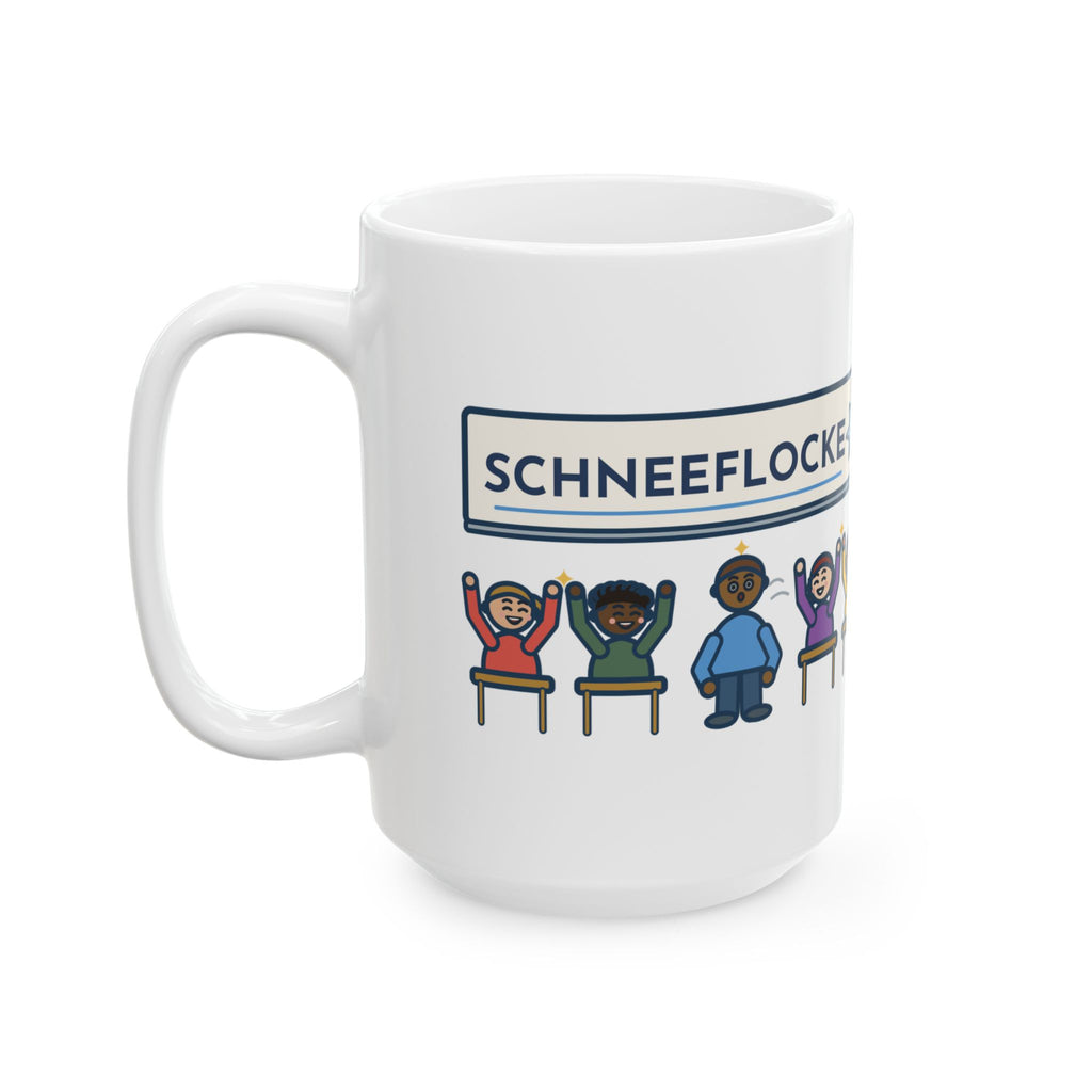 Taught One Twelve-Letter Word, The Class Cheered When Somebody Finally Said It 15oz Mug, Large Funny German Teacher Coffee Mug
