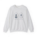 Tuxedo Cat Crewneck Sweatshirt - Dressed for a Gala. Acts Like a Raccoon.