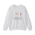How Do I Love Thee Sweatshirt, Love Browning Quote Crewneck with Tally of Hearts