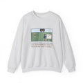 Football Coach Sweatshirt, Drew Up the Play, The Quarterback Ran It Backward and Scored, Funny Sideline Board Crewneck