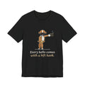 Boxer Dog T-Shirt - Every Hello Comes With a Left Hook Funny Boxer Owner Tee