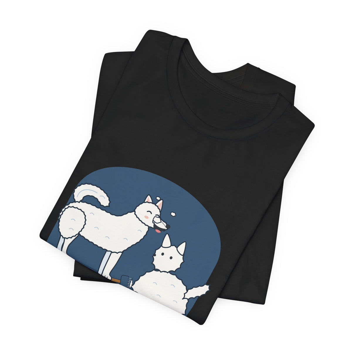 Samoyed T-Shirt - Enough Fluff for a Second Samoyed. Funny Sammy Owner Tee