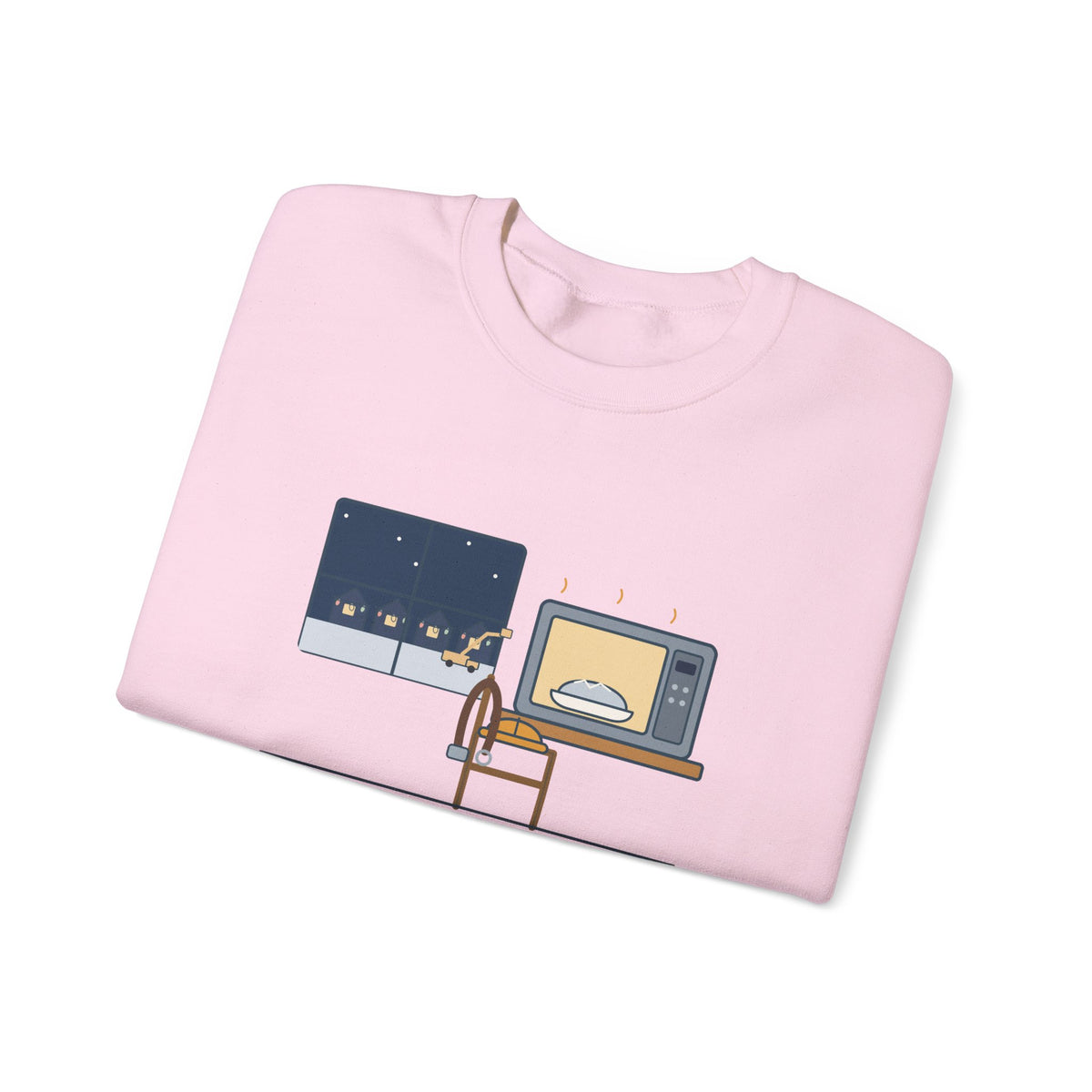 Lineman Crewneck Sweatshirt - Christmas Dinner, Reheated. Your Lights Stayed On.