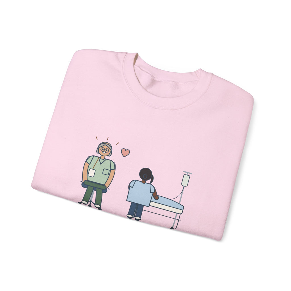 Preceptor Crewneck Sweatshirt - Sitting on My Hands. You've Got This. Nurse Mentor Gift
