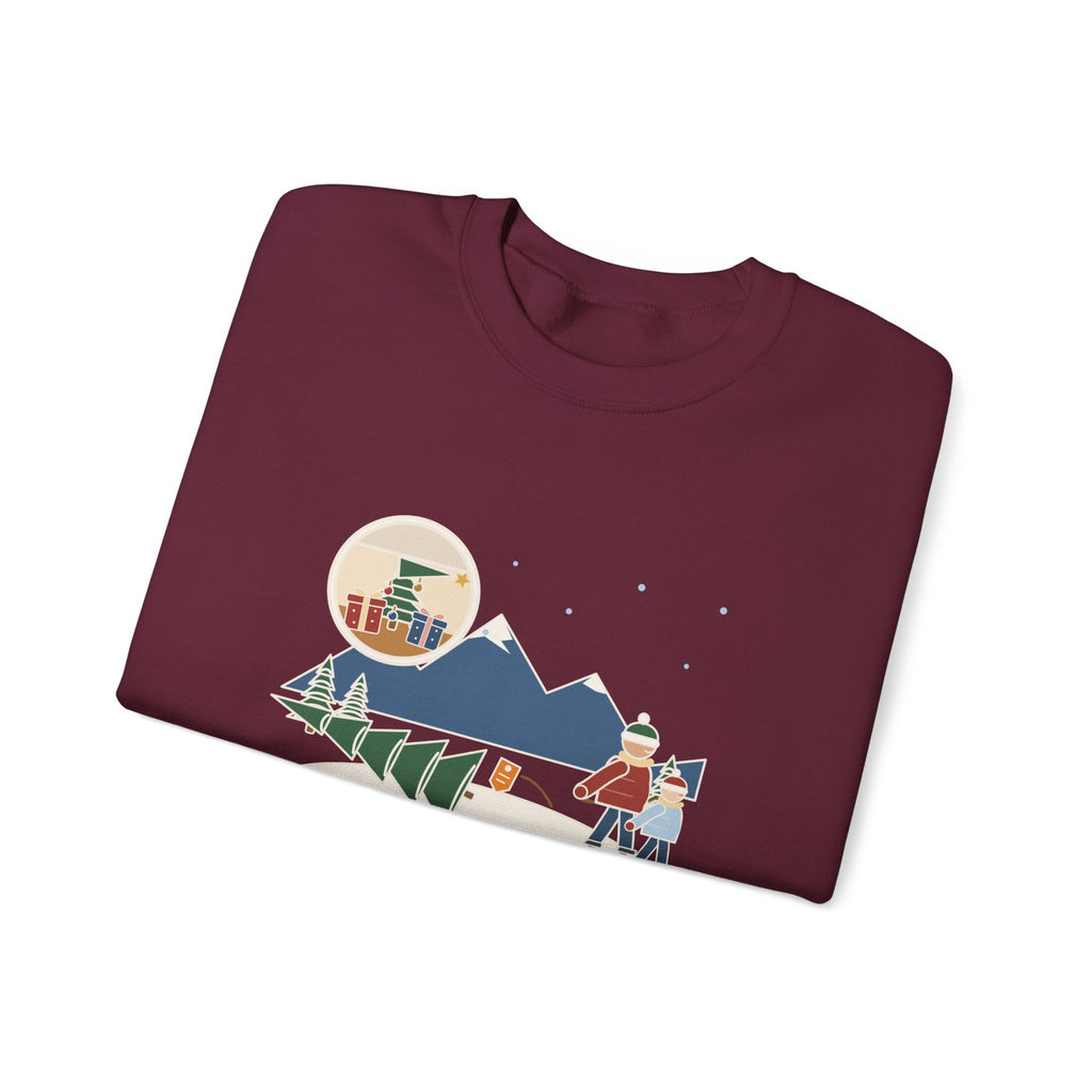 Colorado Christmas Tree Crewneck Sweatshirt - Eleven-Foot Permit Tree, Nine-Foot Ceiling