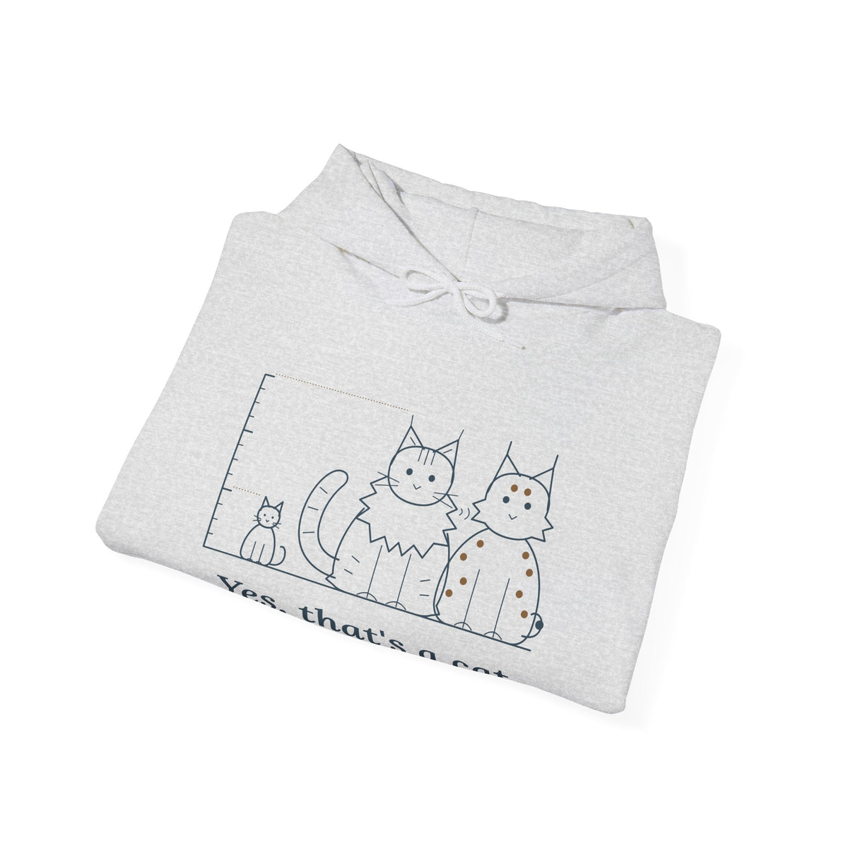 Maine Coon Hoodie - Yes, That's a Cat Hooded Sweatshirt for Cat Lovers