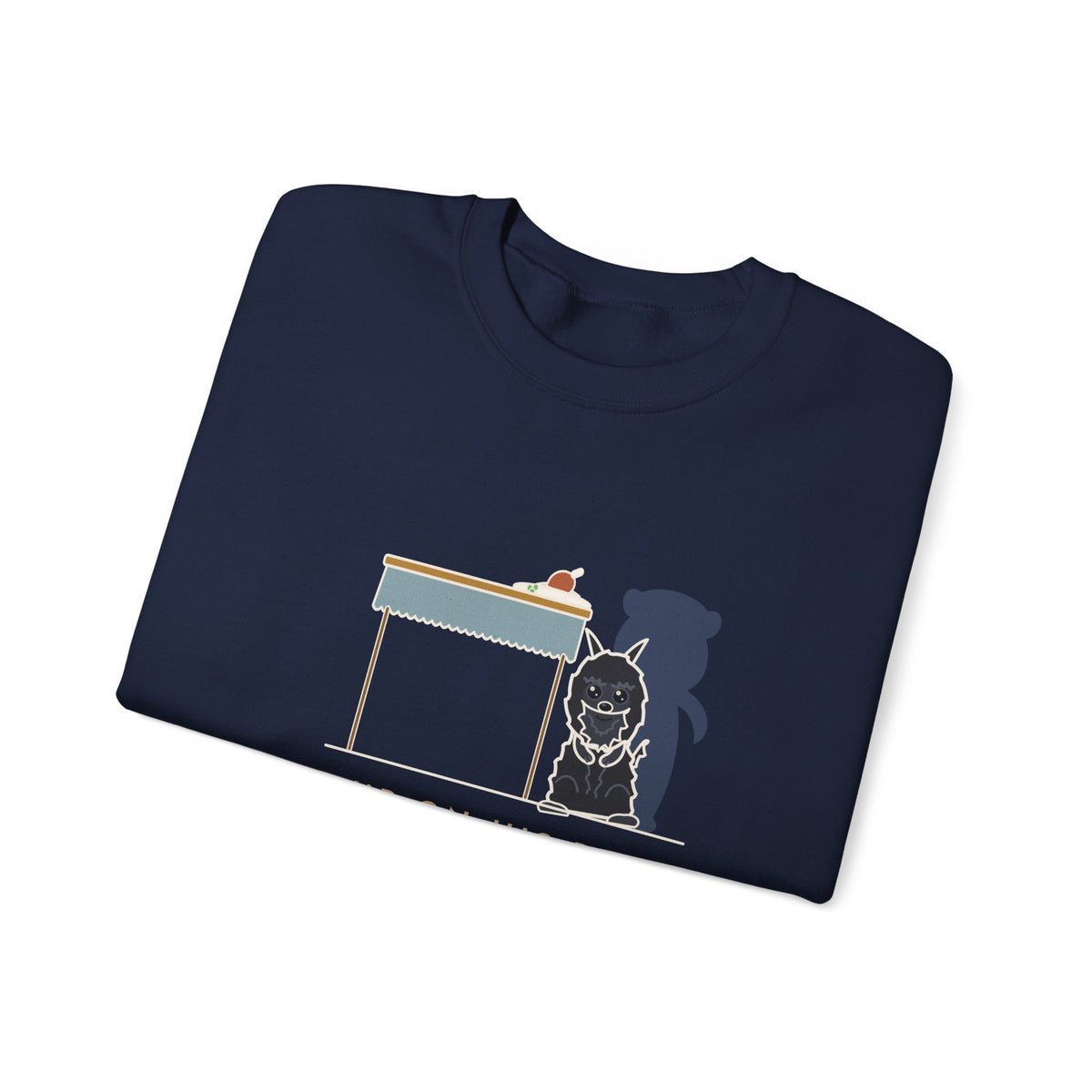 Affenpinscher Crewneck Sweatshirt - Sits Up at Dinner Like a Tiny Bear