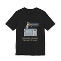 Cockatiel T-Shirt - Learned the Microwave. Ignored My Name. Parrot Owner Tee