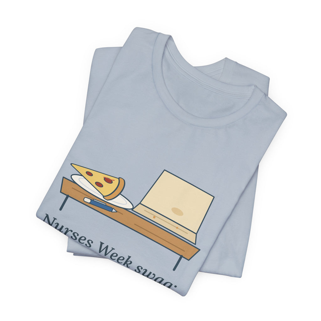 Nurses Week T-Shirt - Nurses Week Swag: One Pen, One Cold Slice. Funny Nurse Tee