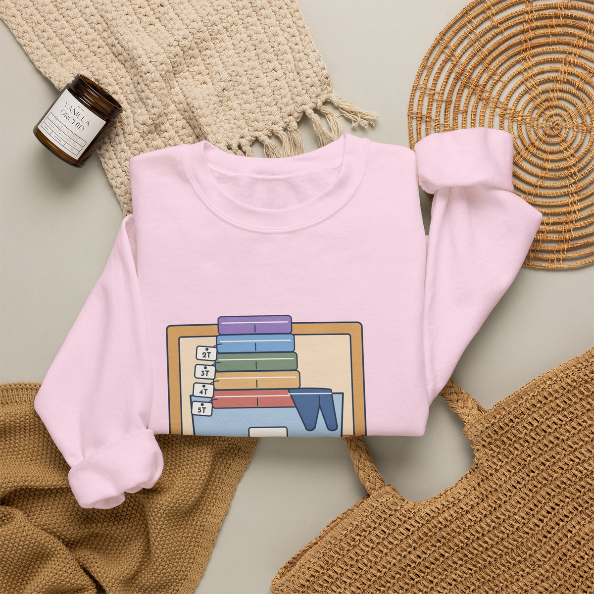 Preschool Teacher Crewneck Sweatshirt - Spare Pants in Every Size Gift