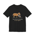 Farrier T-Shirt - Your Horse Is Leaning on Me Again. Funny Horseshoer Tee