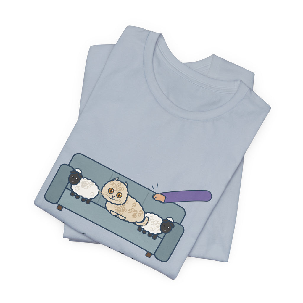 Selkirk Rex Cat T-Shirt - Mistaken for a Stuffed Sheep Twice This Week