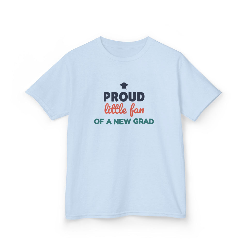 Proud Little Fan of a New Grad Youth T-Shirt, Graduation Kids Shirt