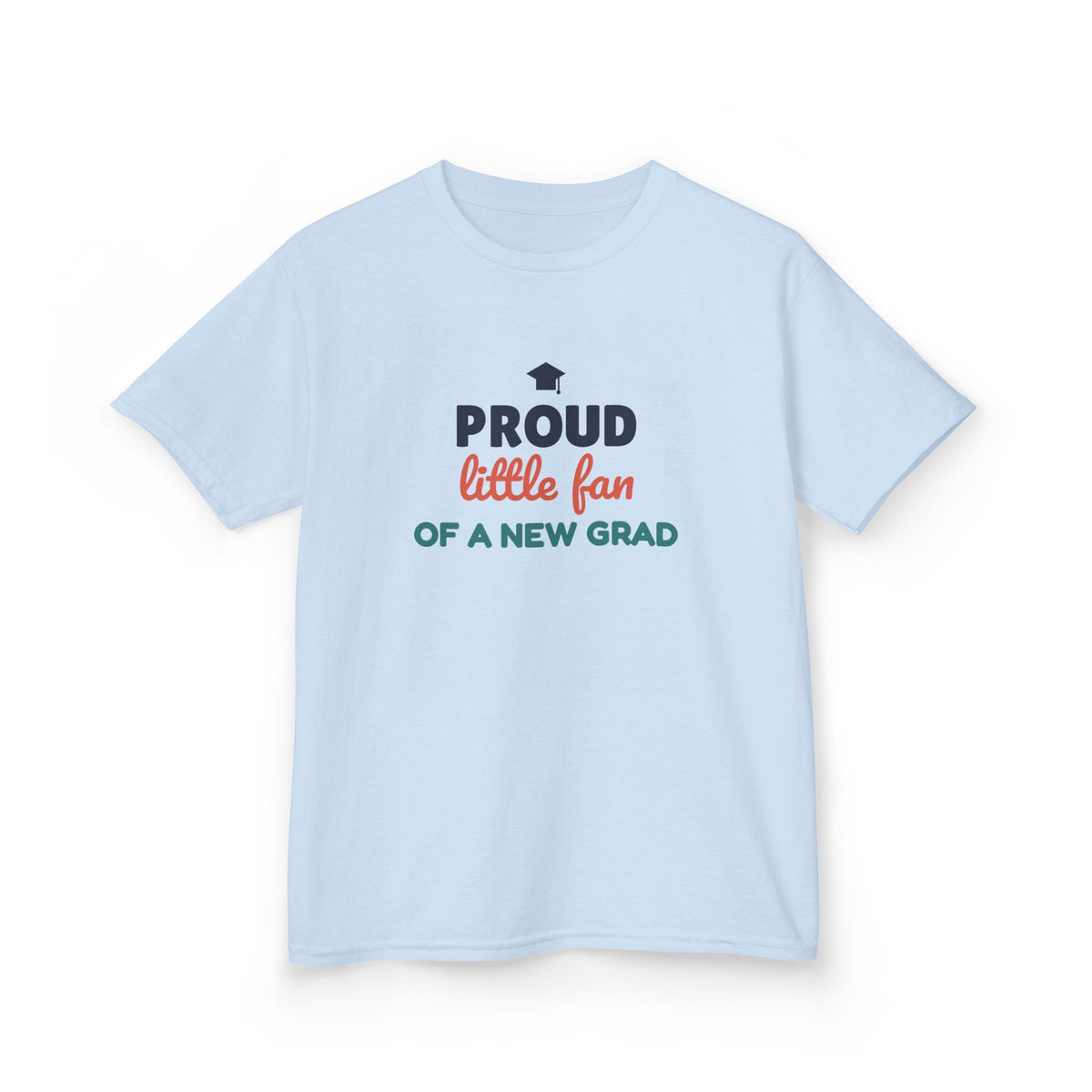 Proud Little Fan of a New Grad Youth T-Shirt, Graduation Kids Shirt