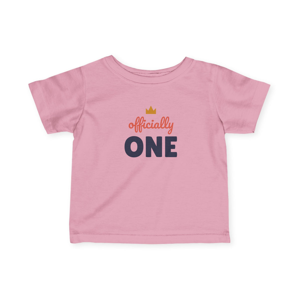 Officially One Baby T-Shirt, 1st Birthday Infant Tee