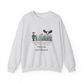 English Springer Spaniel Crewneck Sweatshirt - Only the Ears Showed in the Tall Grass Gift