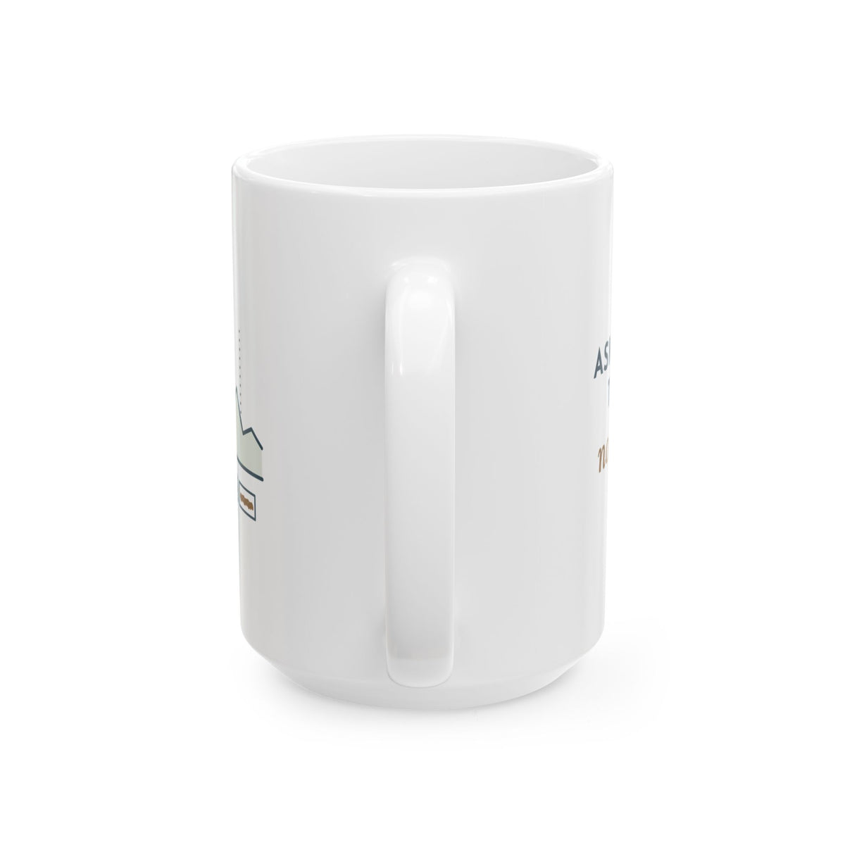 Large 15oz Trail Running Mug - Ask Me About the Vert, Not the Pace Ultra Runner Gift
