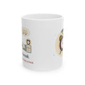 Winter Break Teacher Coffee Mug for Any K-12 Teacher - Wide Awake at Bus-Duty O'Clock