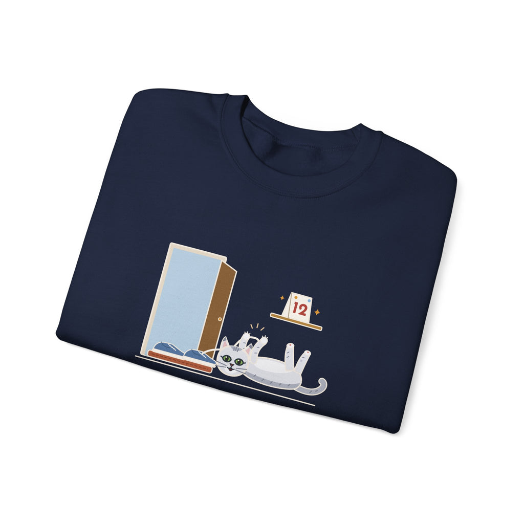 Burmilla Crewneck Sweatshirt - Twelve and Still Pouncing on Shoelaces Cat Owner Gift