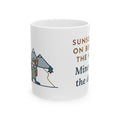 Xoloitzcuintli Coffee Mug - Mine and the Dog's Trailhead Morning