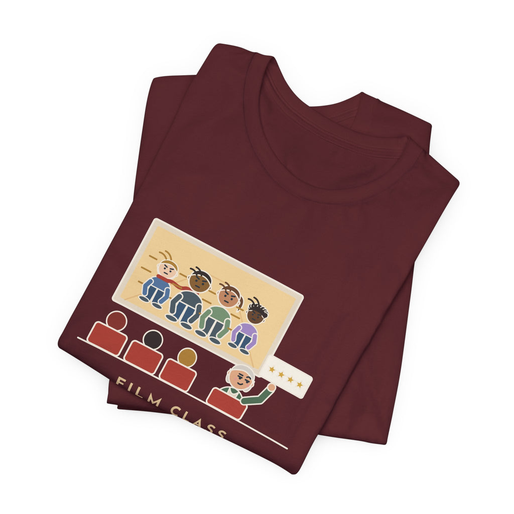 Film Studies Teacher T-Shirt - Every Group Project Has a Slow-Motion Walk Funny Film Class Tee