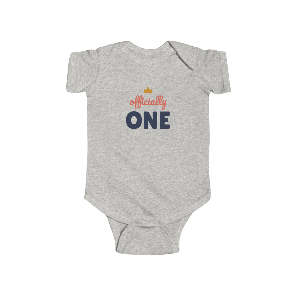 Officially One Baby Bodysuit, First Birthday Outfit