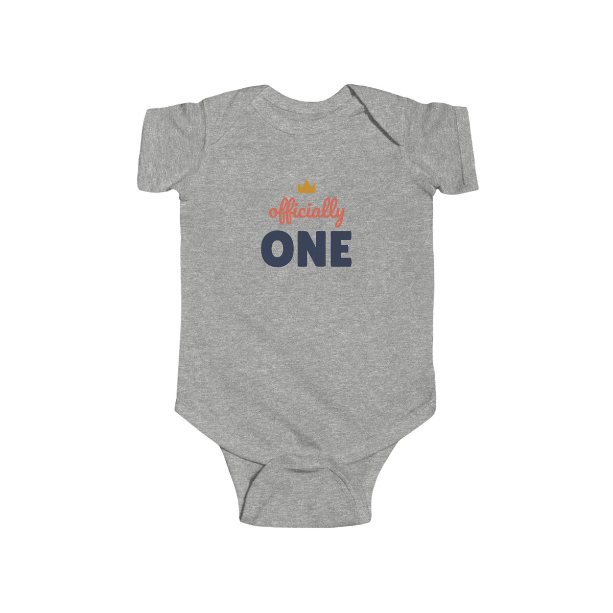 Officially One Baby Bodysuit, First Birthday Outfit