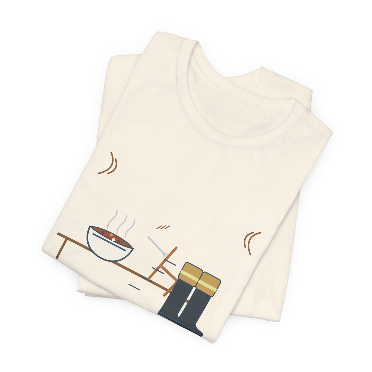 Firefighter T-Shirt - Dinner's Served. Tones Just Dropped. Funny Firehouse Tee