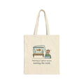 Fish Tank Tote Bag - Starting a Siphon Means Tasting the Tank Aquarium Hobby Tote