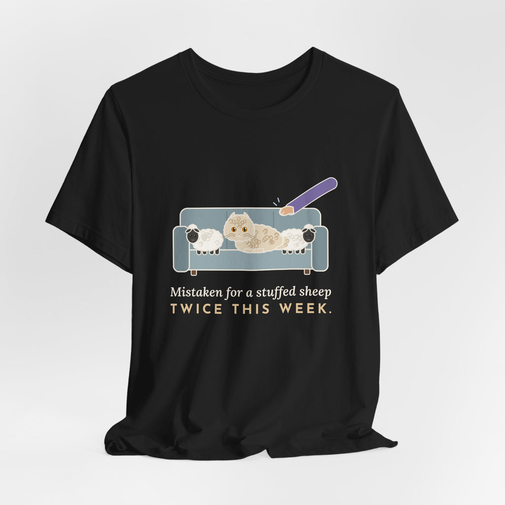 Selkirk Rex Cat T-Shirt - Mistaken for a Stuffed Sheep Twice This Week