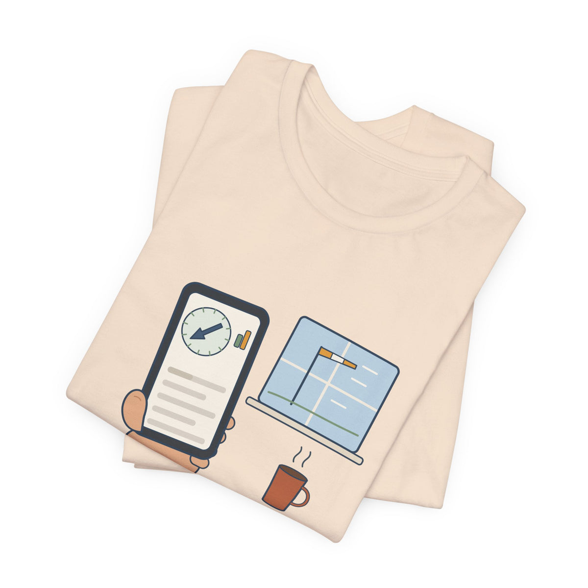 General Aviation Pilot T-Shirt - I Check the Winds Before I Check the News