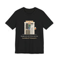 Rock Climbing T-Shirt - Hangboard in the Kitchen Doorway. Landlord Unaware.