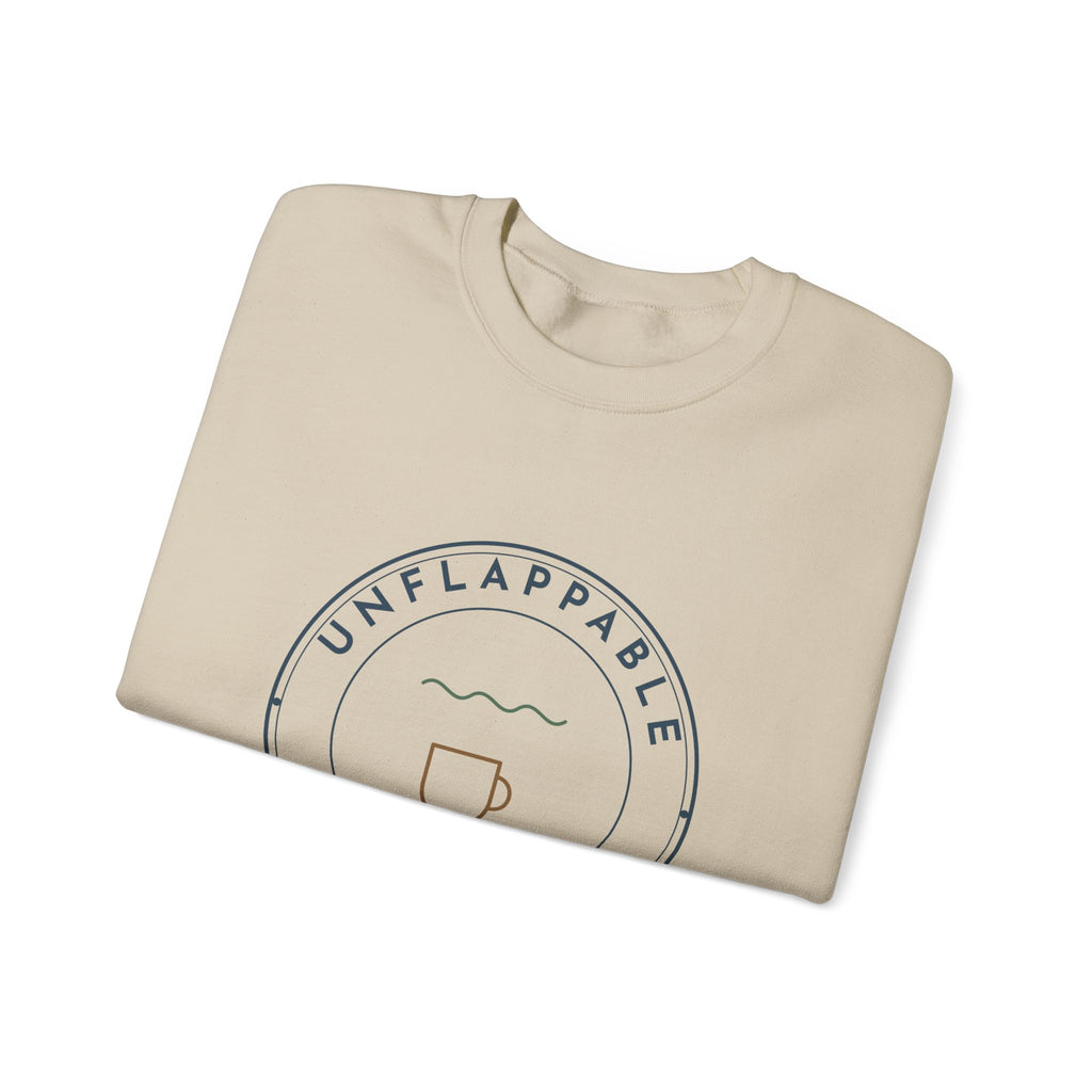ER Nurse Crewneck Sweatshirt - Unflappable Since Triage Cozy Emergency Nurse Gift