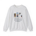 Holiday Host Sweatshirt, Hosted the Holidays, Still Finding Cups in Strange Places in January, Funny Cup Hunt Crewneck