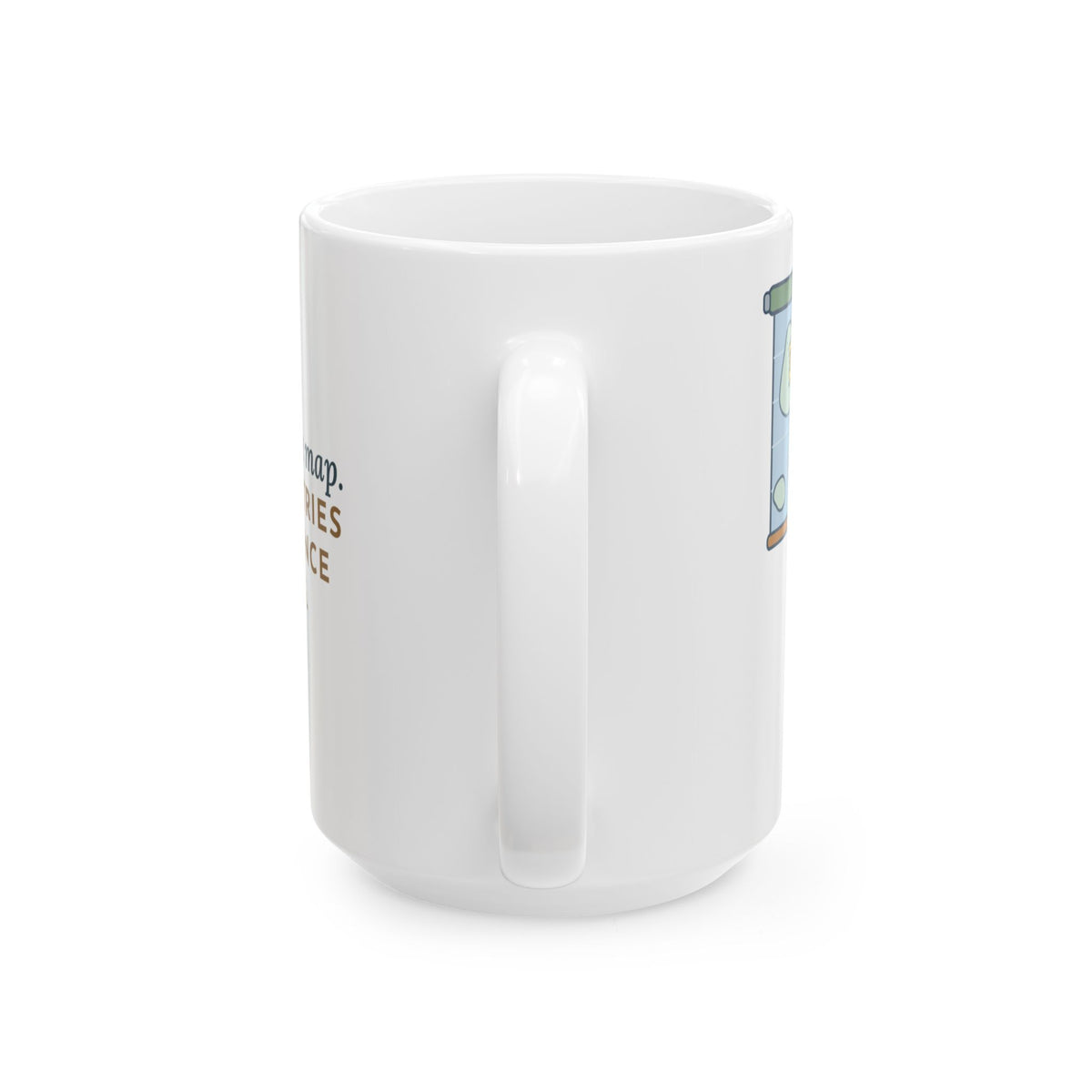 Large 15oz Geography Teacher Mug - Old Classroom Map With Three Renamed Countries