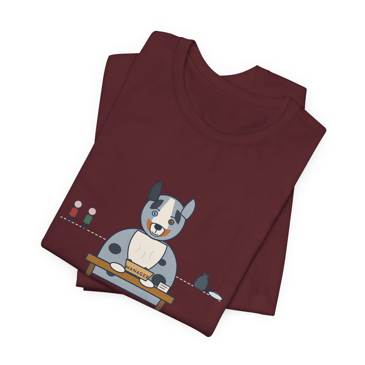 Australian Shepherd T-Shirt - Gave Him a Job. He Promoted Himself. Aussie Tee