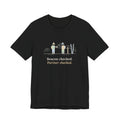 Backcountry Ski T-Shirt - Beacon Checked. Partner Checked. Ski Touring Tee