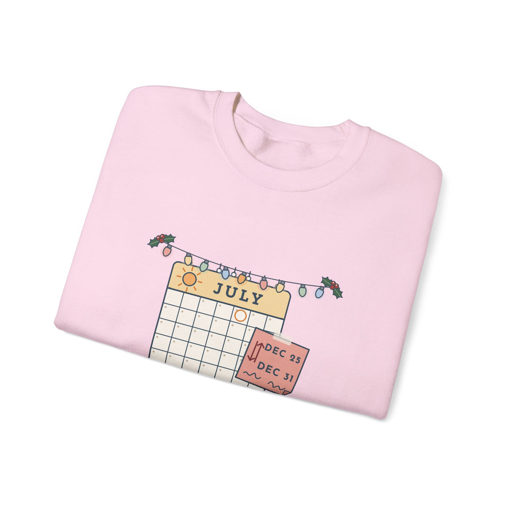 Holiday Nurse Crewneck Sweatshirt - I Traded Christmas for New Year's in July