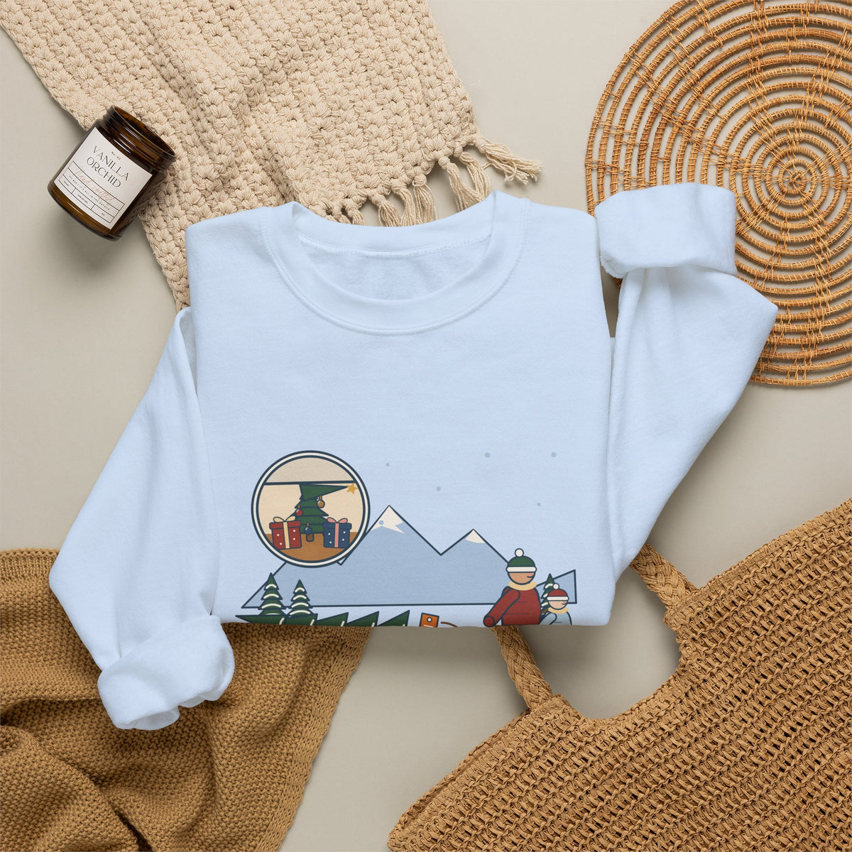 Colorado Christmas Tree Crewneck Sweatshirt - Eleven-Foot Permit Tree, Nine-Foot Ceiling
