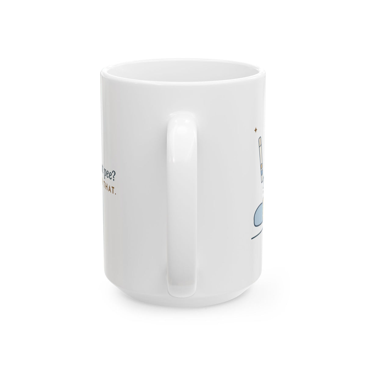 Large 15oz Labor & Delivery Triage Mug - Water Broke, or Just Pee? L&D Nurse Gift