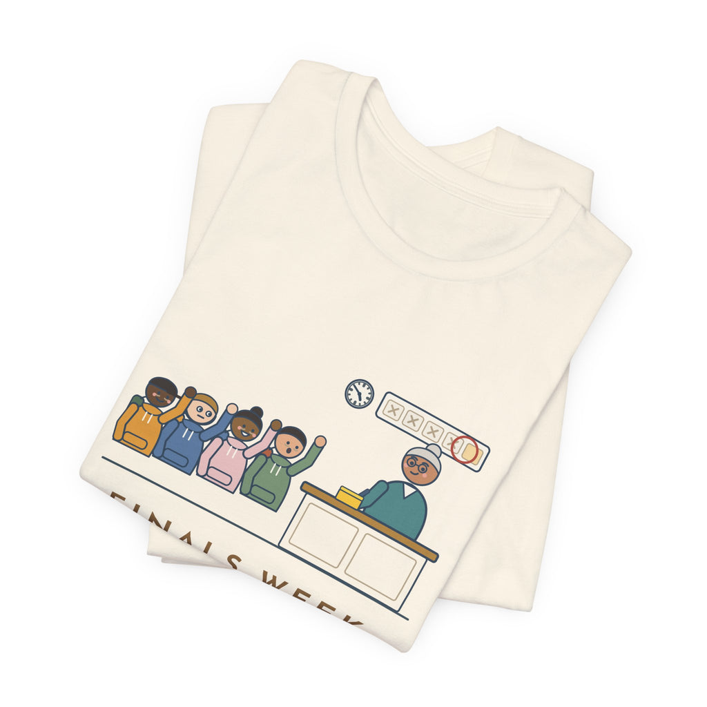 Campus Health Nurse T-Shirt - Finals Week. Everyone Needs a Note by Friday.