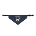 Great Pyrenees Dog Bandana - Night Shift on Duty Clip-On Pet Bandana