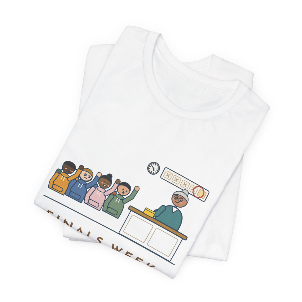 Campus Health Nurse T-Shirt - Finals Week. Everyone Needs a Note by Friday.