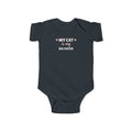 My Cat Is My Big Sister Baby Bodysuit, Cat Lover Newborn Outfit