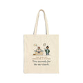 Pediatric Office Nurse Tote Bag - Ten Minutes Choosing a Sticker, Two Seconds for the Ear Check