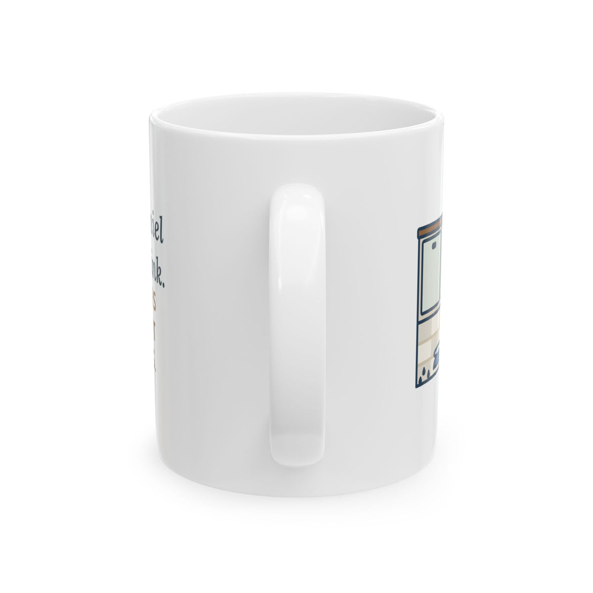 Cocker Spaniel Coffee Mug - One Drink, Two Dripping Ears Funny Dog Mug