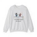 Pulmonary Rehab Nurse Crewneck Sweatshirt - Grandpa Lapped the Nurse