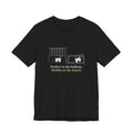 Robotics Team Coach T-Shirt - Wobbly at the Match Funny Robot Club Tee
