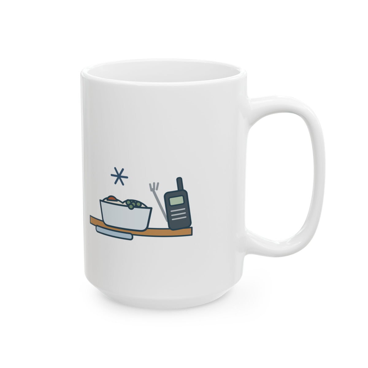 Large 15oz School Principal Mug - My Door Is Open. My Lunch Is Cold. Admin Gift
