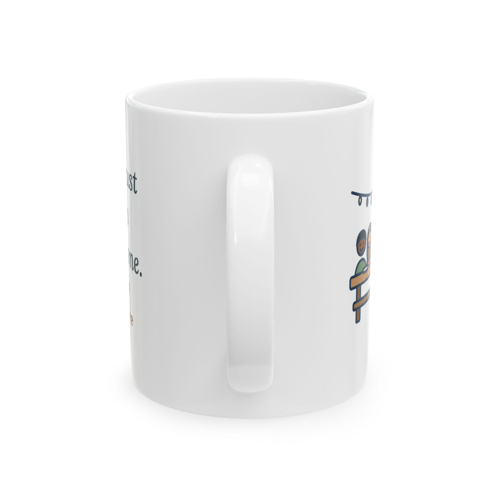 Shakespeare Quote Mug, Love All, Trust a Few, Do Wrong to None, Wisdom Neighborhood Picnic Coffee Mug 11oz